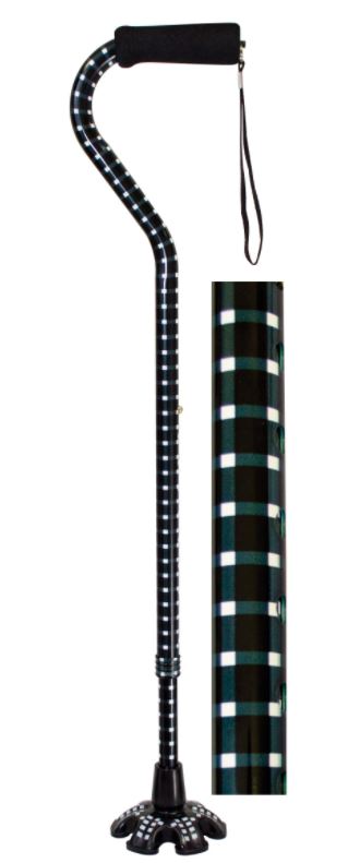 Couture Fashion Cane - Houndstooth